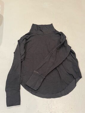 aerie Black Offline Pullover Top